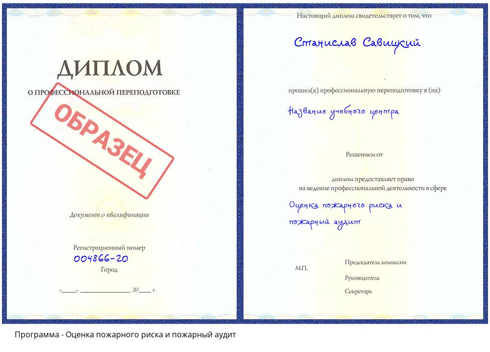 Оценка пожарного риска и пожарный аудит Красный Сулин